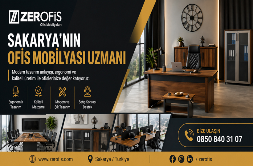 Ofis Mobilyaları | Modern ve Ergonomik Ofis Tasarımları